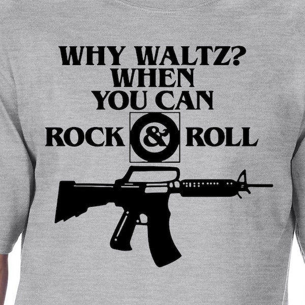 Why Waltz? When You Can Rock & Roll Digital Cut Files | Cricut | Silhouette Cameo | Svg Cut Files | PDF | Eps | DXF | PNG | Alien