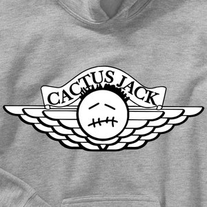 Fichiers coupés numériques Cactus Jack | Cricut | Camée silhouette | Fichiers coupés SVG | PDF | EPS | DXF | PNG | Travis Scott