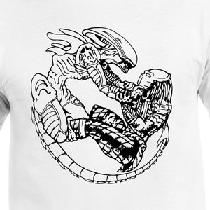Predator Vs. Alien Digital Cut Files | Cricut | Silhouette Cameo | Svg Cut Files | PDF | Eps | DXF | PNG | Predator Vs. Alien