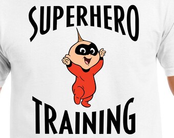 Superhero Training Digital Cut Files | Cricut | Silhouette Cameo | Svg Cut Files | PDF | Eps | DXF | PNG | The Incredibles