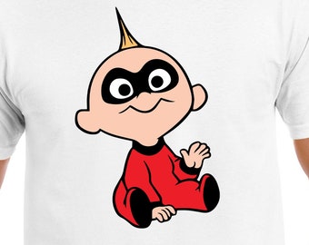 Jack-Jack Parr Archivos de corte digital / Cricut / Silhouette Cameo / Archivos de corte SVG / PDF / Eps / DXF / PNG / Los Increíbles
