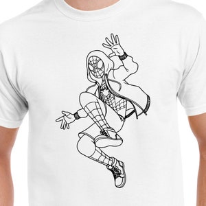 Spiderverse Digital Cut Files | Cricut | Silhouette Cameo | Svg Cut Files | PDF | Eps | DXF | PNG | Spiderman