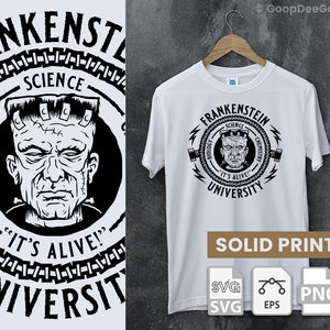 Universiteit Frankenstein - Schoollogo - SVG, PNG, EPS