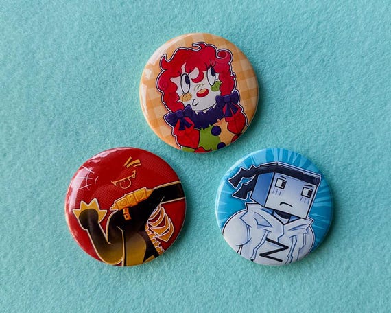 Aregect Zabooboo3 : Minecraft ARG Pin Set - Etsy