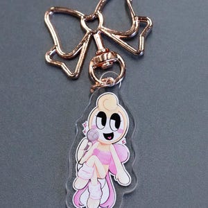 Glisten Dandy&#39;s World keychain 2 inch