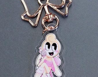 Llavero Glisten Dandy's World de 2 pulgadas