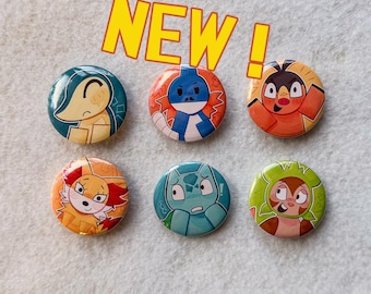STARTERS movieunleashers : series pin set