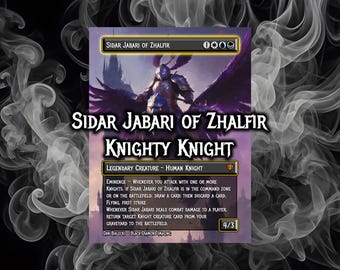 mtg knight commander deck Amazon.com: Commander Esper Knight Deck - Blue Black White - EDH - Sidar  Jabari of Zhalfir - 100 Card - Custom Magic The Gathering Deck