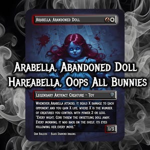 Arabella Abandoned Doll Mtg - Etsy