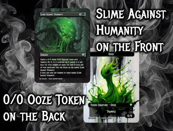 Slime Against Humanity Token Pack #1 - Magic the Gathering Playtest Proxy Cards - Etsy Slime Against Humanity Token Pack #1 - Magic the Gathering Playtest Proxy Cards - Etsy