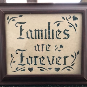 Families are Forever Digital Pattern