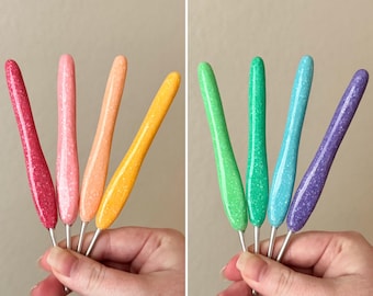 RTS Summer Delight Clover Crochet Hooks