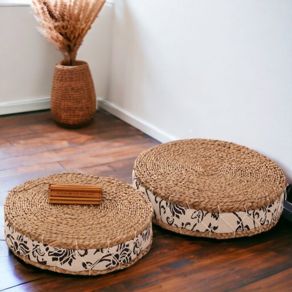 Meditation cushion using futon-style design