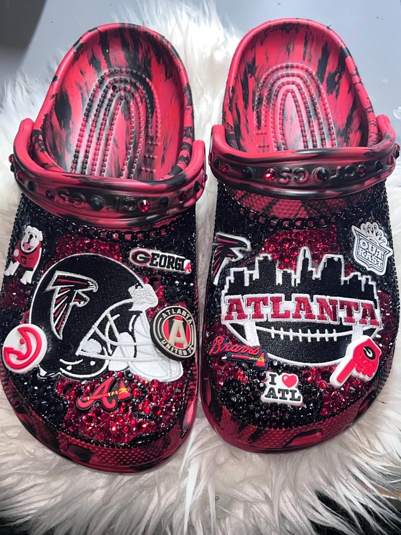 ATL Crocs - Etsy