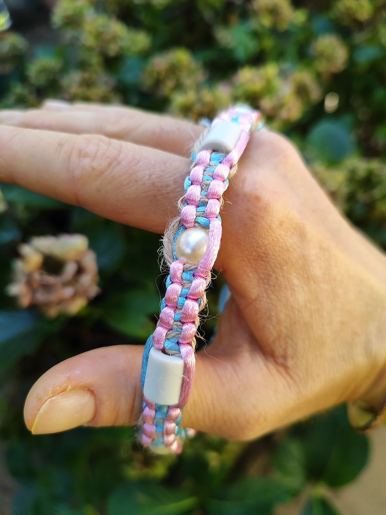 Mes colliers anti-tiques avec perles en céramique EM Rose