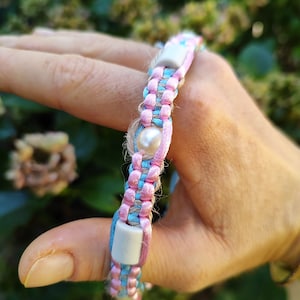 Colliers anti-tiques avec perles en céramique EM Rose