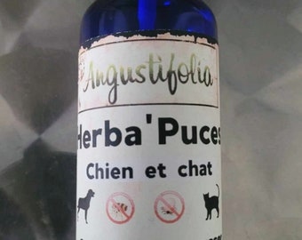Spray anti puces-moustiques-tiques pour chiens et chats