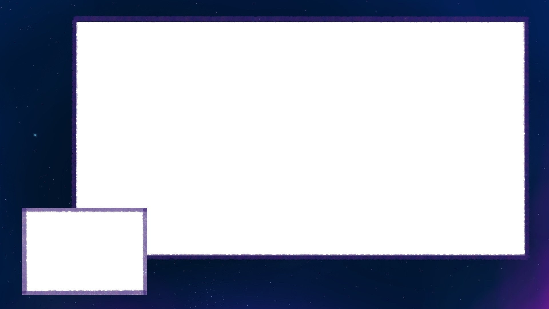 Animated Space Themed Twitch Overlay Night Sky Galaxy Twinkling Animated Space Themed Twitch Overlay Night Sky Galaxy Twinkling