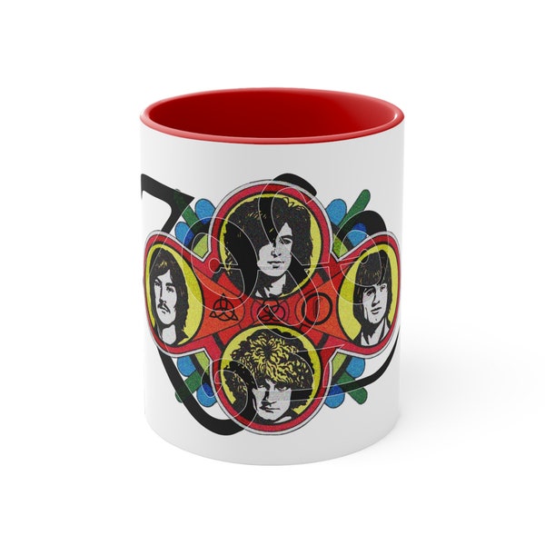 Led Zeppelin 'ZOSO' mug gift for music lovers