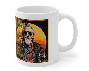 Dylan Thomas 'Rage' mug gift