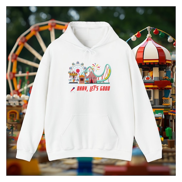 Hoodie "Okay Let's Gooo" - Vivez l'Excitation de la Fête Foraine