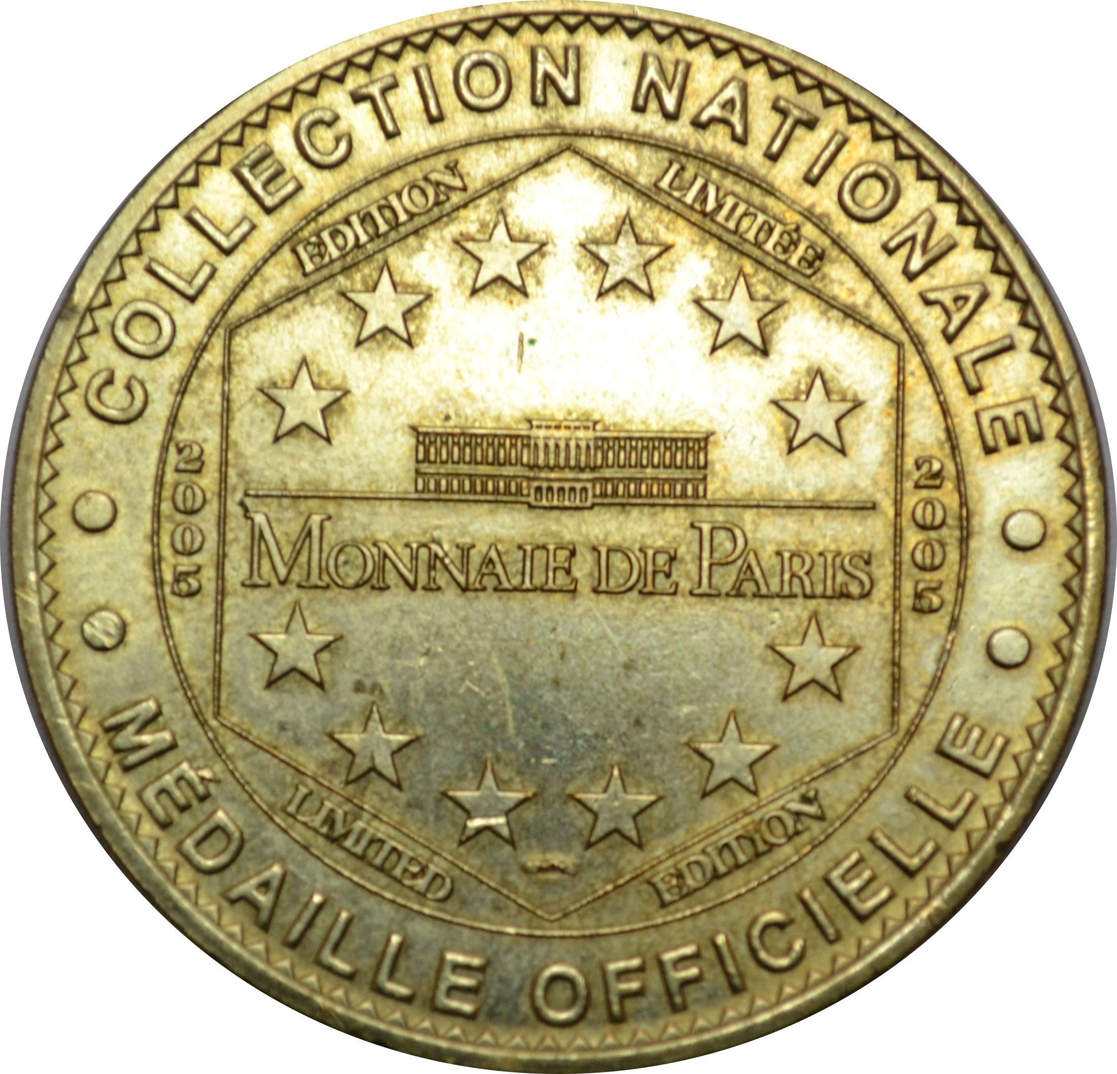 Lot pièce de collection nationale Monnaie de Paris/Millennium