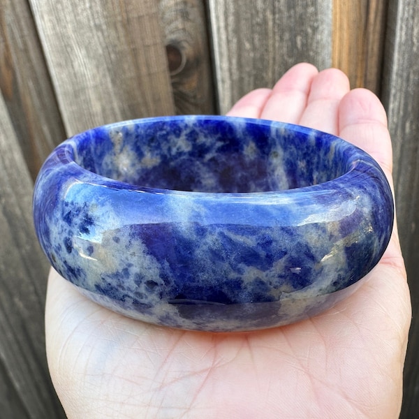 59.8mm Sodalite Bangle 蓝纹石手镯