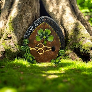 Magical Resin Fairy Garden Door, Fairy Garden Decoration, Perfect Gift For Christmas,  Enchanted Fairy Garden Accessories, Fairy Garden Gift