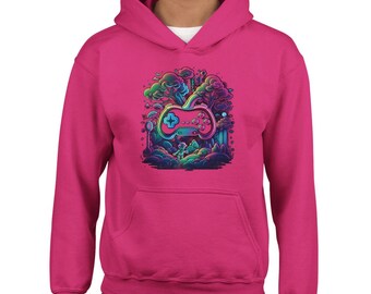 Retro Gaming - Classic Kids Pullover Hoodie