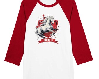 TFAA MOTUS House - Unisex 3/4 sleeve Raglan T-shirt