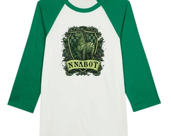 TFAA NNABOT HOUSE - Unisex 3/4 sleeve Raglan T-shirt