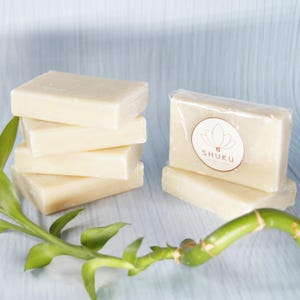 Natural Donkey Milk Soap - Handmade Moisturizing Soap Bar -  Traditional Turkish Soap for Face, Body & Hair