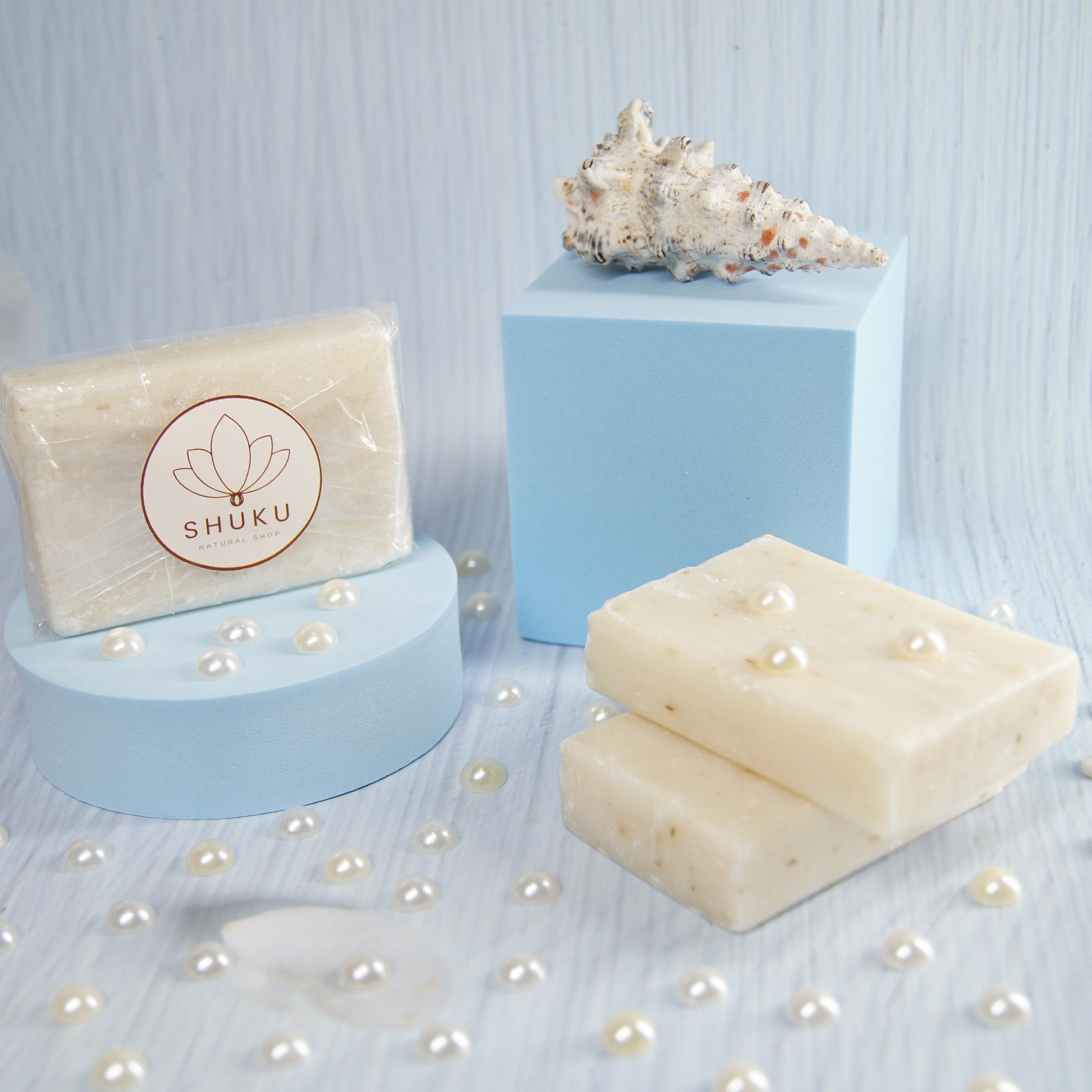 Luxury Pearl Powder Soap – Handmade Natural Skincare, Brightening