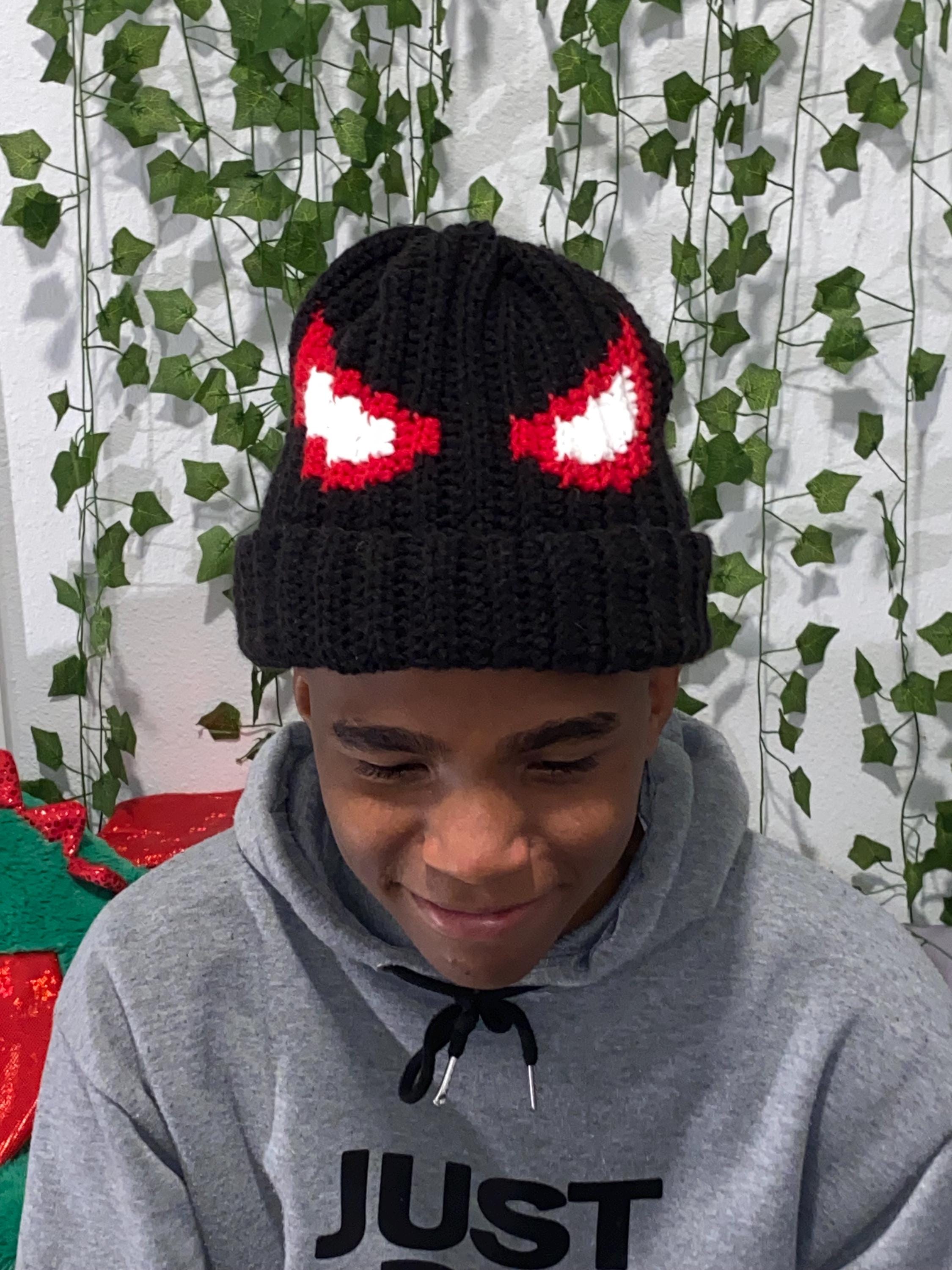Crochet Spider-man Beanie