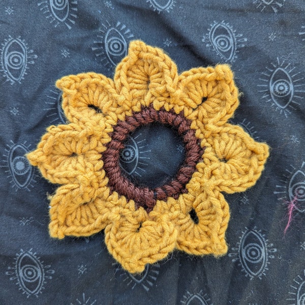 Sunflower Scrunchies