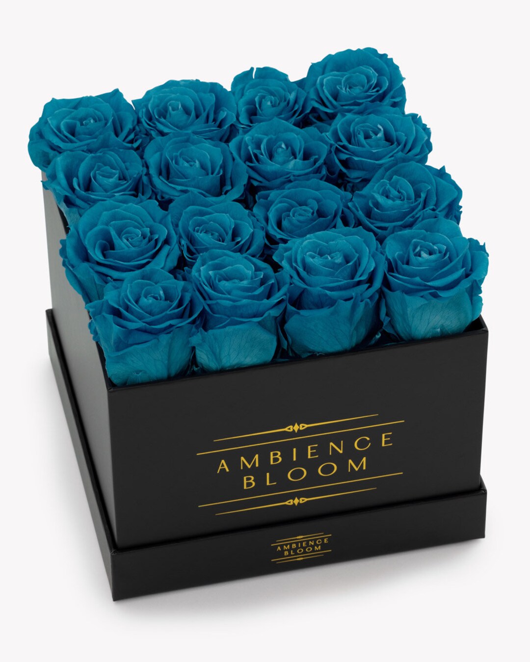 Turquoise Blue Roses Images Aqua Blue Preserved Roses: Oud Scented Forever Flowers - Etsy