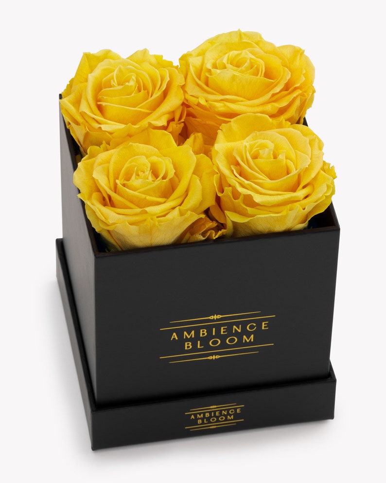 Luxury Preserved Roses: Oud Scented Floral Arrangement - Etsy
