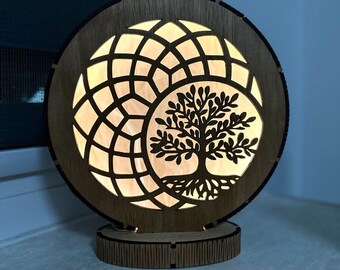 Tree of life lighting