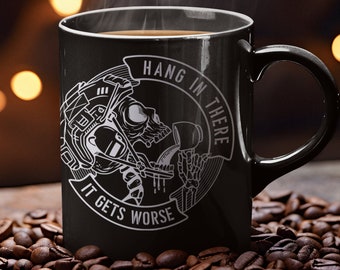 Taktische Kaffeetasse, Militärbecher, Militärgeschenke, taktische Ausrüstung, taktische Feiertage, Militärgeschenke, militärische Motivation, lustig (11oz, 15oz)