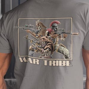 War Tribe, Tactical T-Shirt, Classic Tee, Gift for Him, Unisex T-Shirt, Casual Wear, Everyday Fashion, Veteran, Military, Best Seller