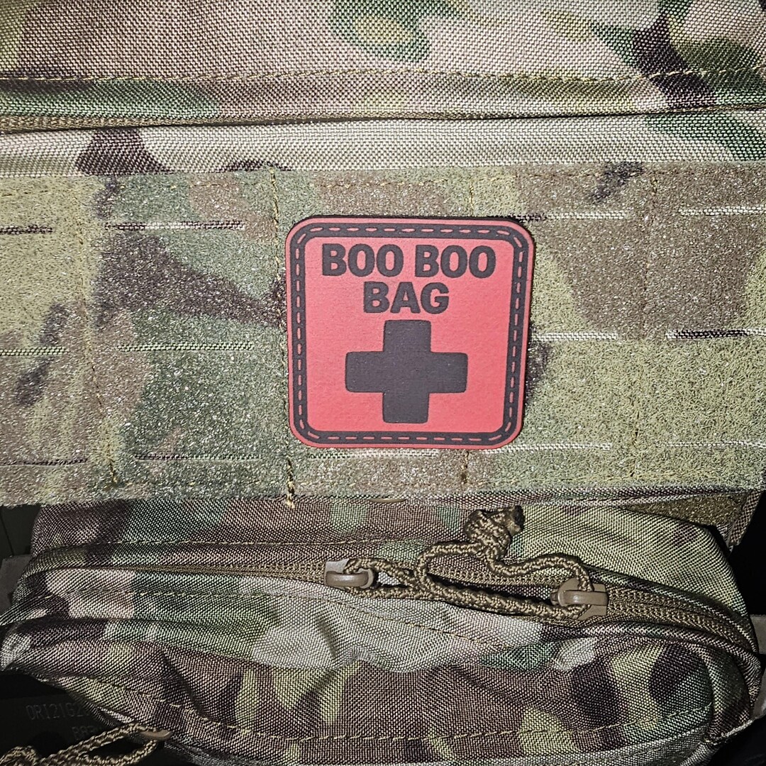 Boo Boo Bag Leather Medic Patch – Tactical First Aid Identifier – Hook ...