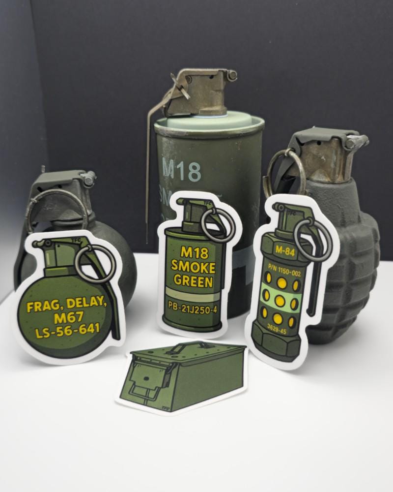 Tactical Stickers, Military Stickers, Military Gifts, Tactical
