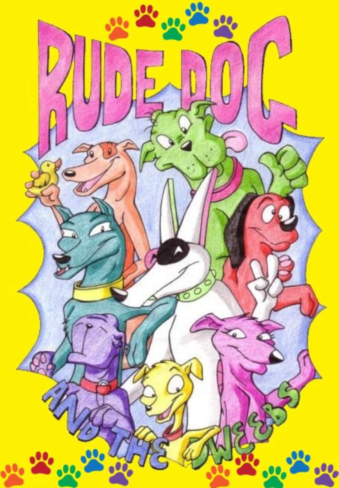 Rude Dog and the Dweebs Animated Series Etsy