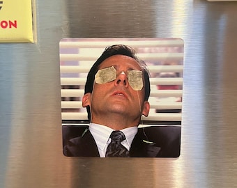 The Office Magnet | Tea Bags | Michael Scott | Dunder Mifflin Magnet | Meme