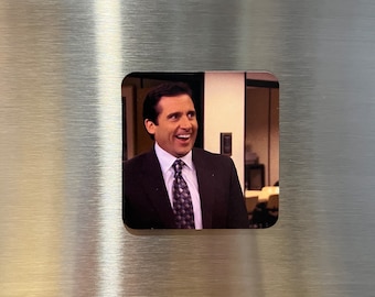 The Office Magnet | Ayyy!! | Michael Scott | Dunder Mifflin Magnet | Meme