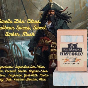 Handmade Natural Bar Soap: Assorted Historical Scents, Quality Soap Gifts, Soaps for Dad image 20