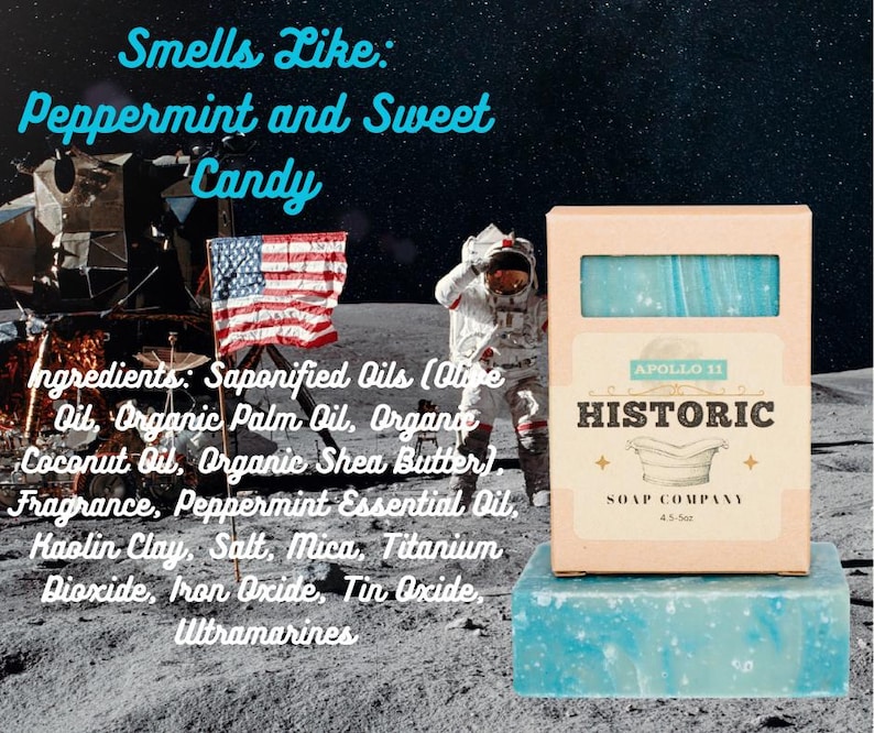 Handmade Natural Bar Soap: Assorted Historical Scents, Quality Soap Gifts, Soaps for Dad image 17