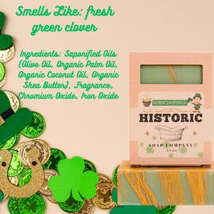 Handmade Natural Bar Soap: Assorted Historical Scents, Quality Soap Gifts, Soaps for Dad image 19