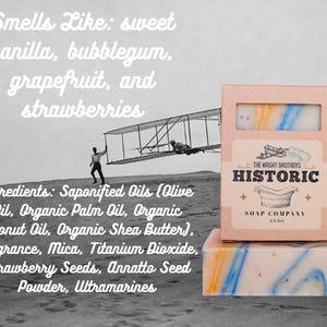 Handmade Natural Bar Soap: Assorted Historical Scents, Quality Soap Gifts, Soaps for Dad image 16