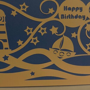 Lighthouse Birthday Card